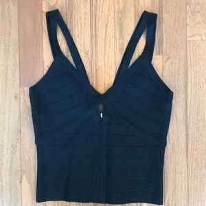 Bebe Black Top- XS